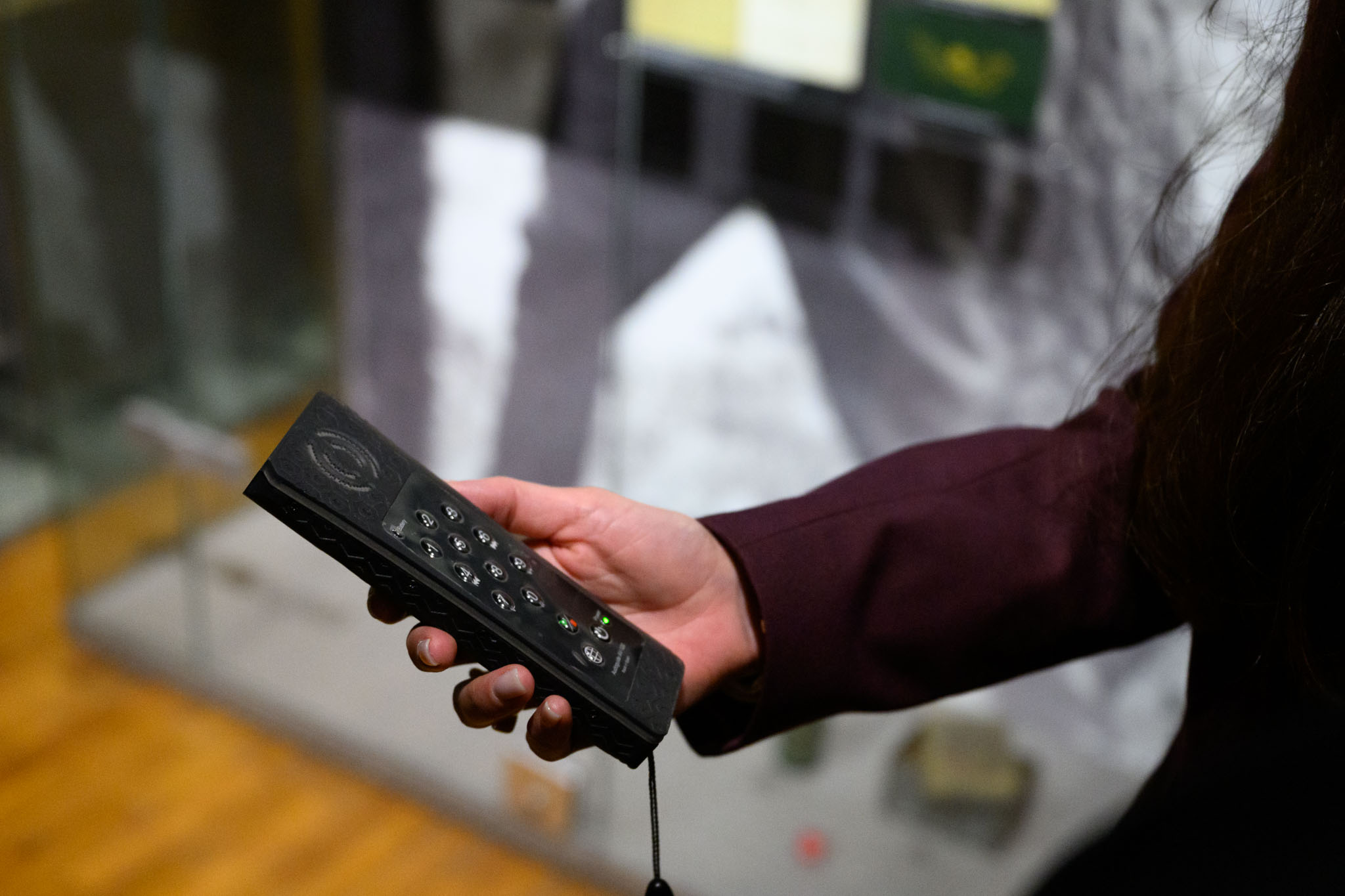 Audiogido ukrainiečių kalba pristatymo Okupacijų ir laisvės kovų muziejuje akimirka 3