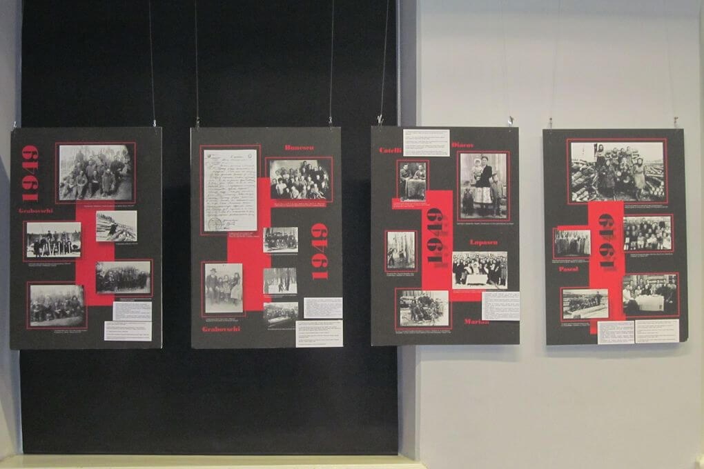 Paroda „Besarabai GULAGE. Stalino trėmimo aukų įamžinimas“, salė