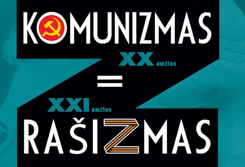 Kilnojamoji paroda „Komunizmas=rašizmas“
