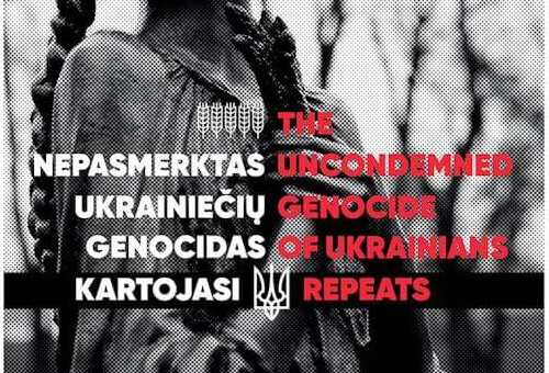 Lauko paroda „Nepasmerktas ukrainiečių genocidas kartojasi“
