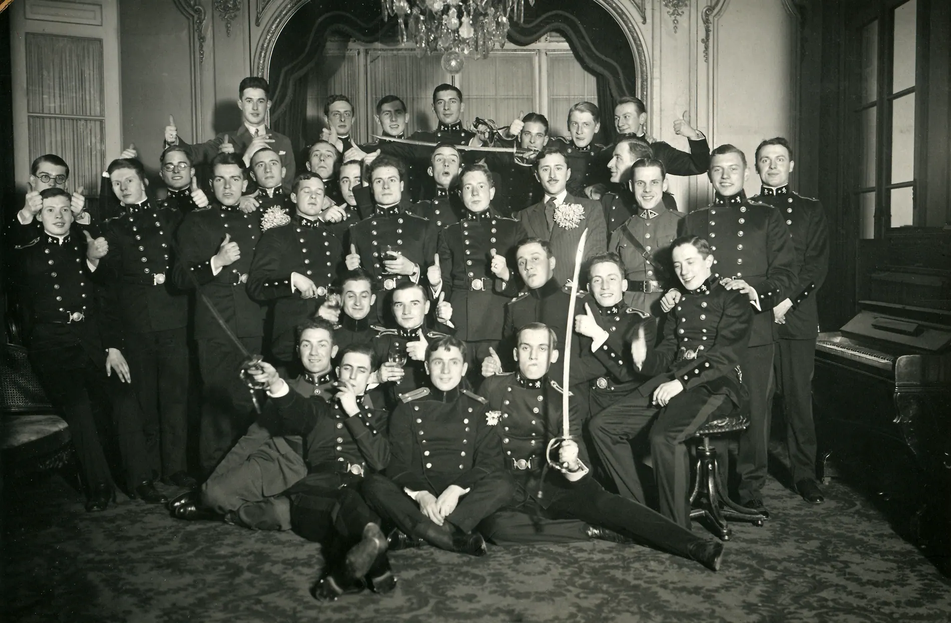 Juozas Vitkus bankete Briuselyje, 1931 m.