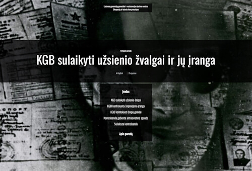 Virtuali paroda „KGB sulaikyti užsienio žvalgybų agentai ir jų įranga“