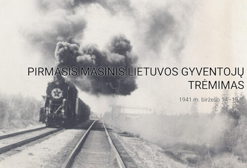 Virtuali paroda „Pirmasis masinis Lietuvos gyventojų trėmimas“, traukinys